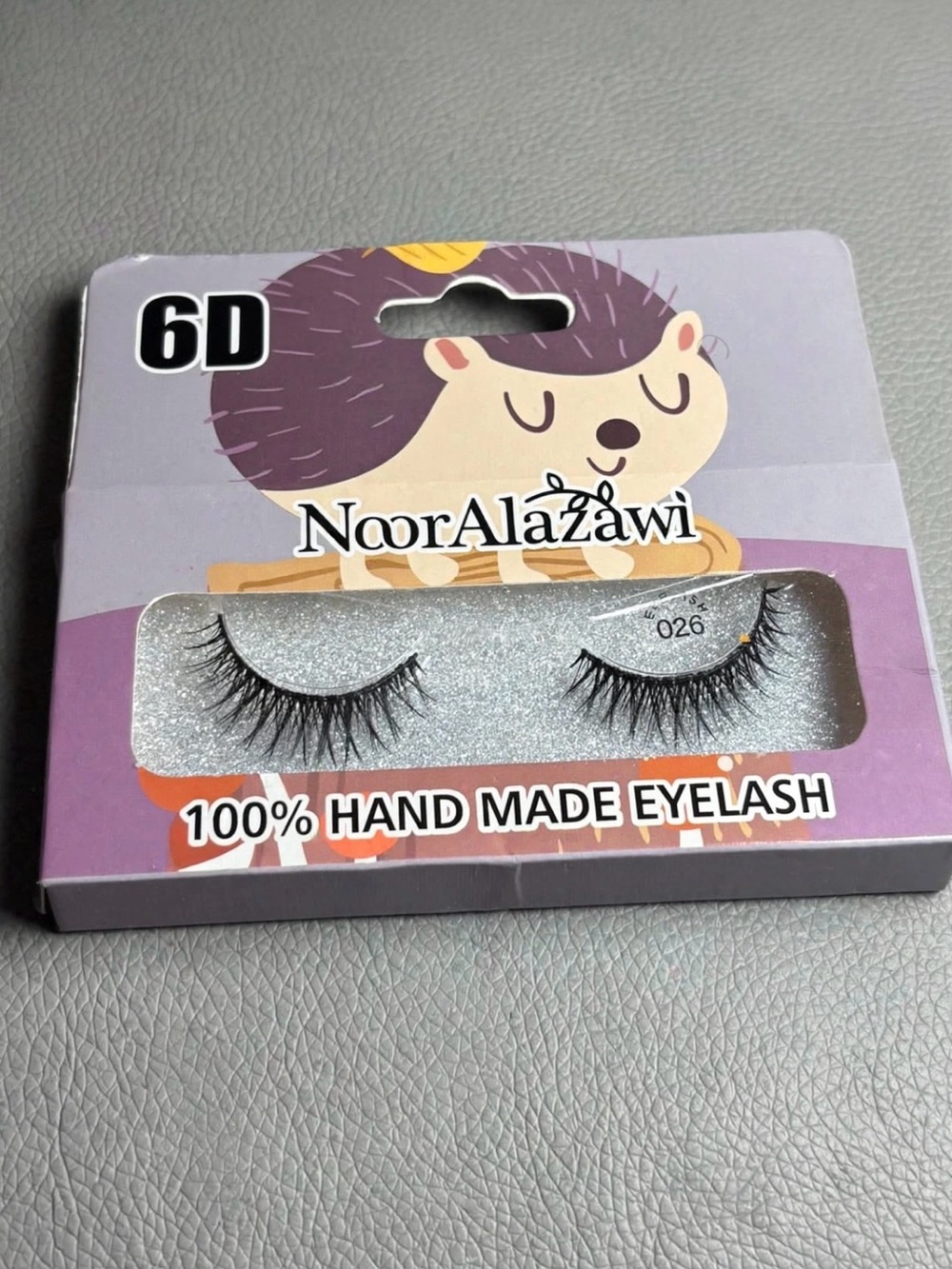 6D Hand Made False Eyelashes - Black (Style 026)